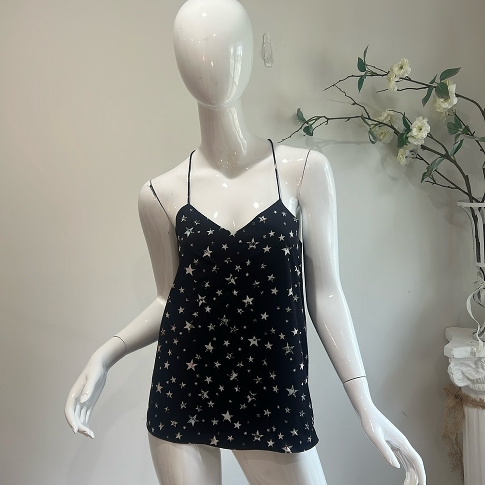 TIBI Camisole Tank Top Celestial Stars